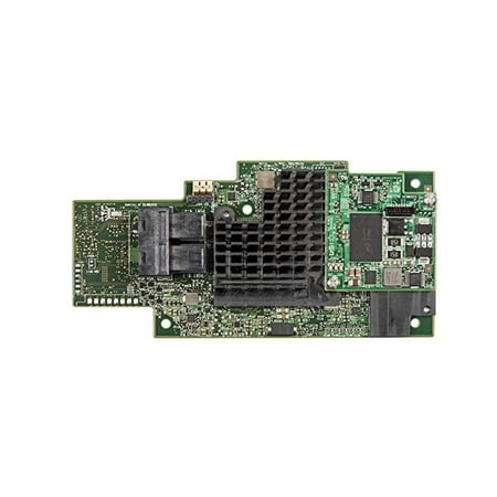 Intel Integrated RAID Module RMS3CC040 - 12Gb/s SAS - PCI Express 3.0 x8 - Plug-in Module - RAID Supported - 0, 1, 5, 6, 10, 50, 60 RAID Level - 4 Total SAS Port(s) - 4 SAS Port(s) Internal