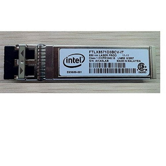 INTEL FTLX8571D3BCV-IT Finisar 10GB/s 850nm Multimode SFPSR Transceiver,H