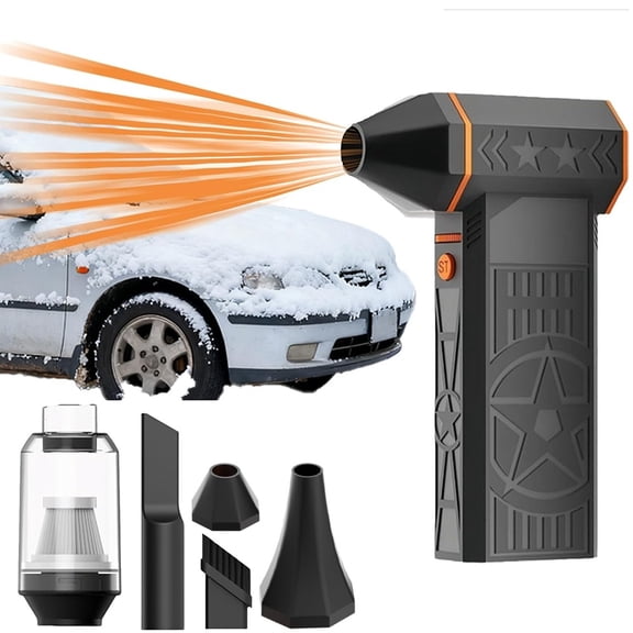 INTELIVE 240W Cordless Handheld Vacuum Cleaner, Ultra-Powerful Lightweight Portable Vacuum, Blow Power Fan for Home Office Cars