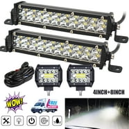 Nilight Light Bar 1PCS 12 Inch 126W LED Lights Spot Flood Combo Led Off Road Driving Lights 2852537458397