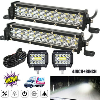 4 Inch 7D LED Light Bar 20W Off Road LED Bar Work Light Pods