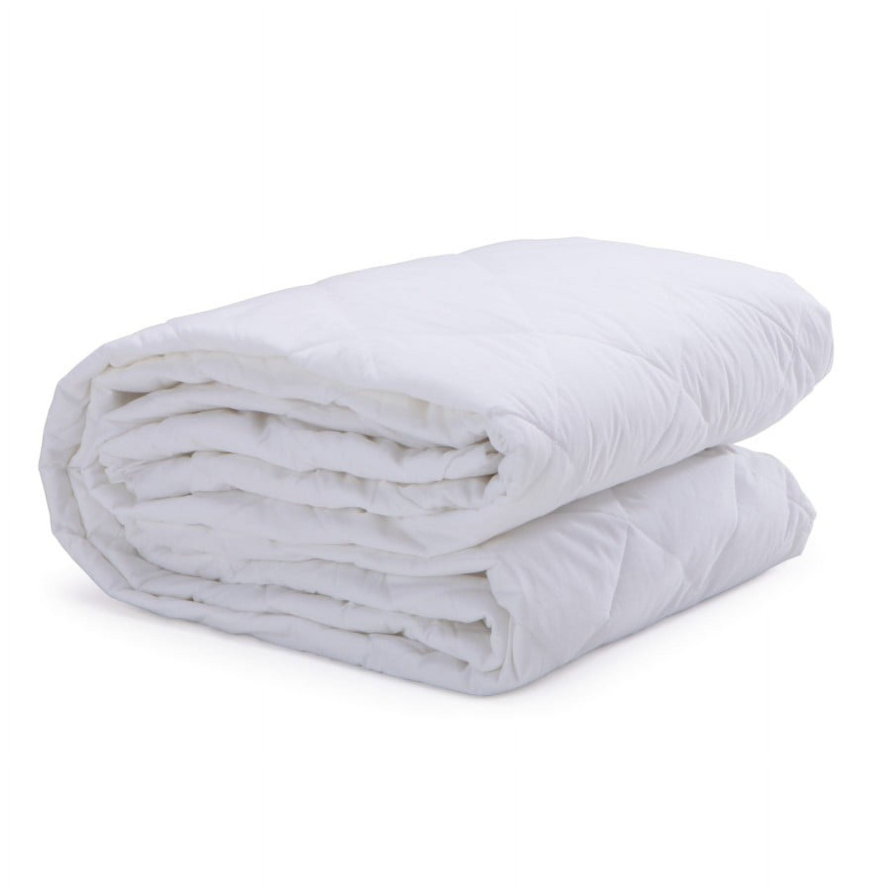 Queen Size White Down Alternative Waterproof Mattress Pad