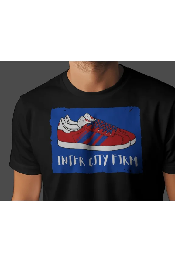 INTER CITY FIRM ICF Gazelle T Shirt | Glasgow Rangers Hooligans Union Bears