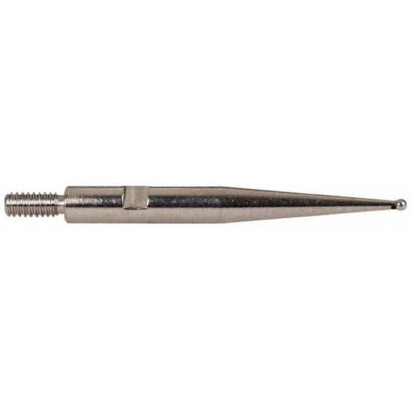 INTERAPID. 0.031" Ball Diam, Steel, Ball Test Indicator Contact Point 0.812" Contact Point Length, Use with Brown & Sharpe 310-3, 311-3, 310-b-3, 311-bn-3, 312-3 & 312-4 INTERAPID 312 Dial Test Indica