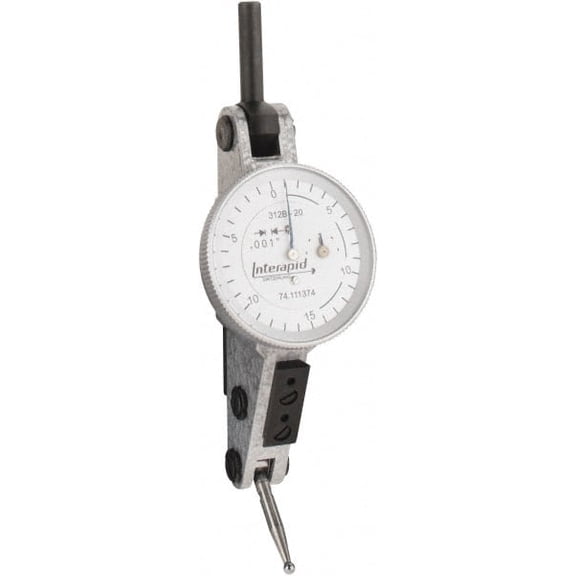 INTERAPID 0 to 0.06", 0.001000" Graduation, Horizontal Dial Test Indicator