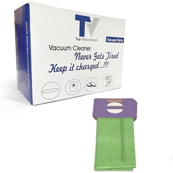 INTERCEPT MICRO Pack of 60 Generic Filter Bags Fits Replacement Part For ProTeam ProForce 1500 HEPA, 1500XP HEPA, 1200XP HEPA, ProCare 15 and ProCare 151XP vacuums # compare to part 103483