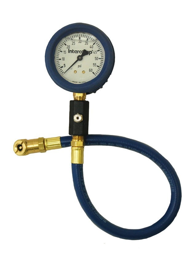 INTERCOMP Deluxe Air Gauge 2.5in 0-60 Liquid Filled partNumber: 360067