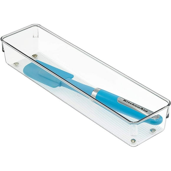 INTERDESIGN 52530 Linus Organizer, 3.2 by 12.8-Inch, Clear