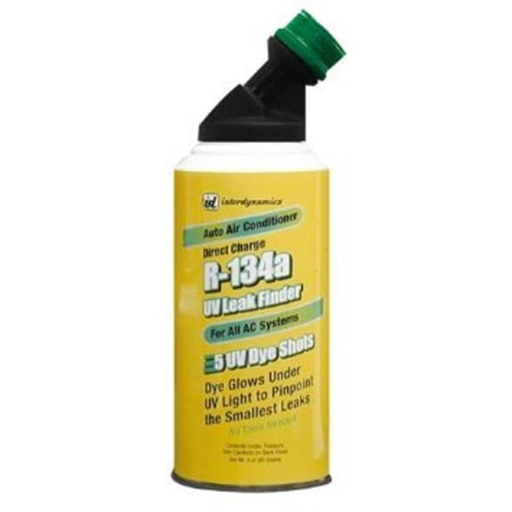INTERDYNAMIC UVD1 5 Oz. Air Conditioner Leak Detector Dye
