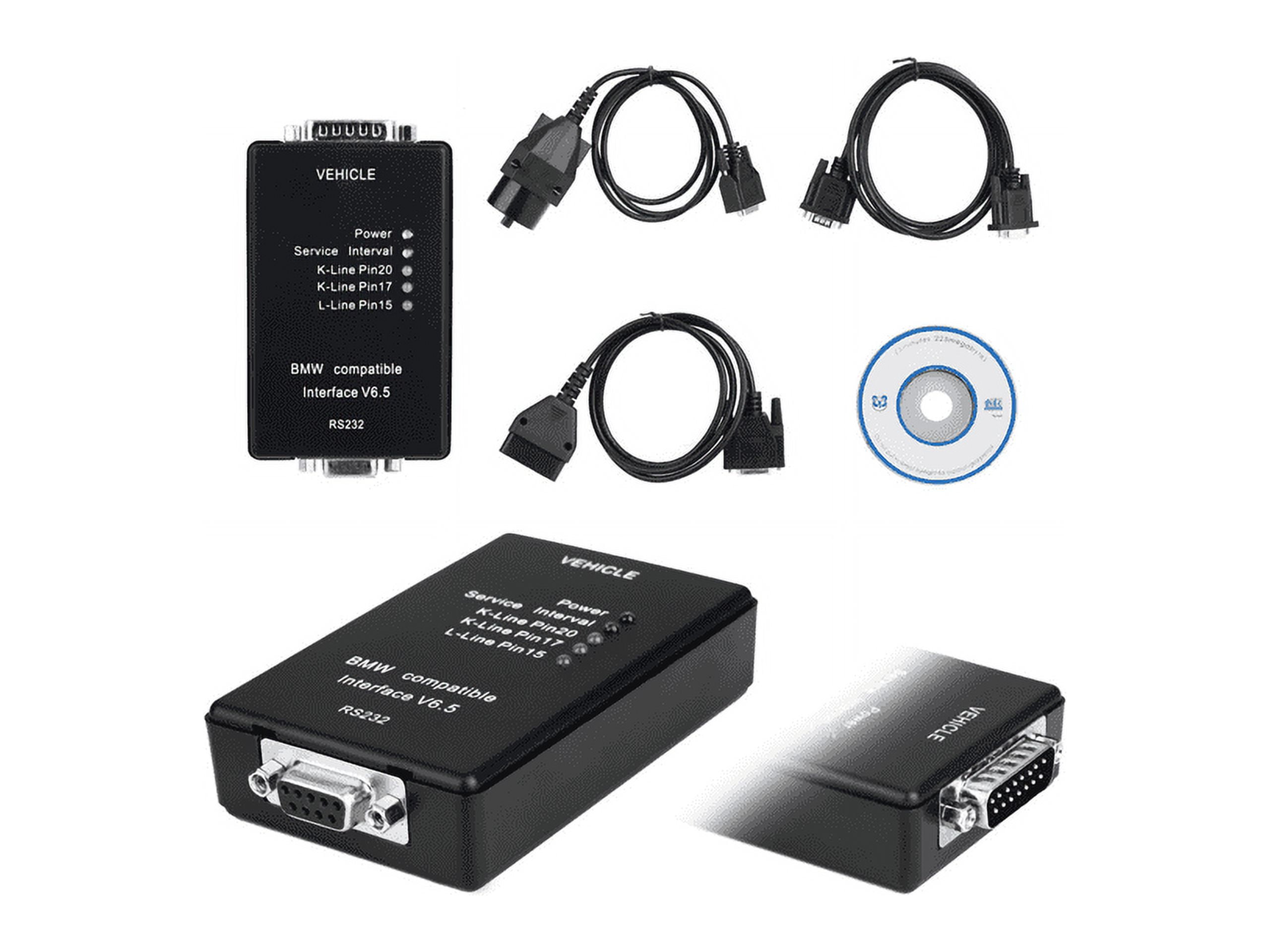 INTERFACE CARSOFT 6.5 BMW SCANNER VALISE DIAGNOSTIQUE PROFESSIONNEL - OBD2 -NEUF