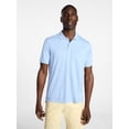 thumbnail image 1 of George Men's and Men's Big & Tall Short Sleeve Interlock Polo Shirt, Sizes S-5XL, LT-3XLT, 1 of 5