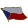thumbnail image 1 of INTERNATIONAL, CZECH REPUBLIC Flag - Original Artwork, Expertly Designed PIN - 1", 1 of 1