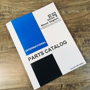 INTERNATIONAL DT-466B DIESEL ENGINE FOR H-80B PAYLOADER PARTS MANUAL CATALOG IH
