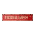 thumbnail image 1 of INTERNATIONAL HARVESTER Vintage Plastic Street Sign | Indoor/Outdoor |  18" Wide, 1 of 4