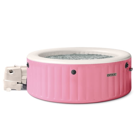 INTEX 28479EH PureSpa Bubble Massage Spa Set with Energy Efficient Cover, 77" x 28"