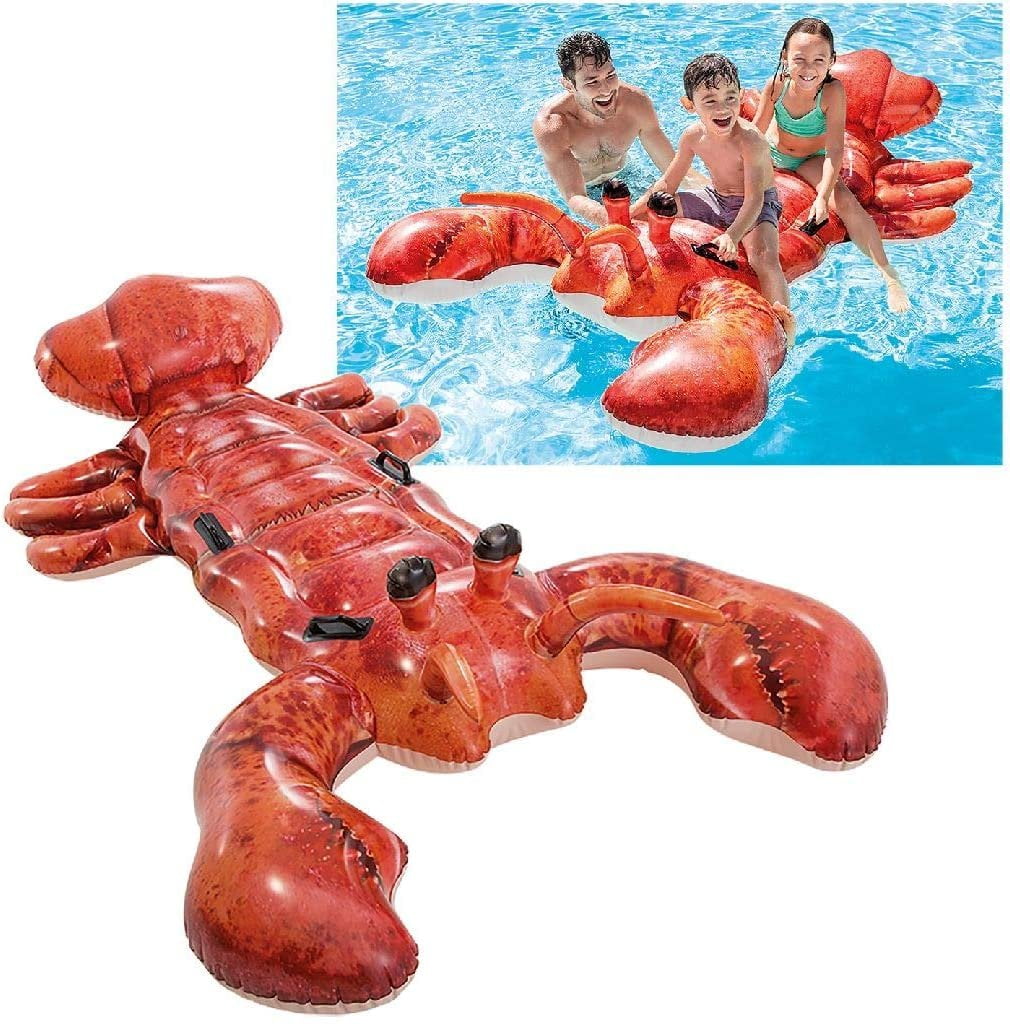 INTEX 57533 Float Mat Lobster Ride On 213 x 137cm