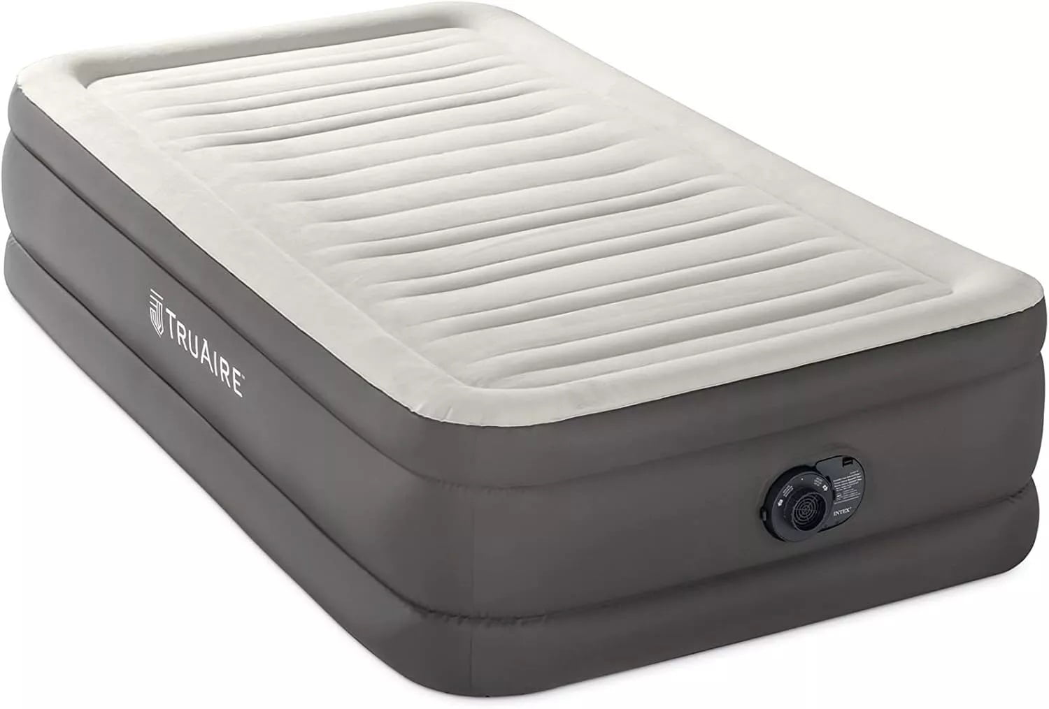 INTEX 64091ED TruAire Luxury Air Mattress FiberTech Twin Size 18