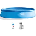 thumbnail image 1 of Intex: Easy Set Pool & Pump - 15' x 33" - Inflatable Above Ground Swimming Set, 530 GPH Cartridge Filter Pump, 2587 Gal, Family Water Play, 28157EH, 1 of 12