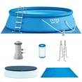 thumbnail image 1 of INTEX Easy Set 15ft x 42in Inflatable Above Ground Swimming Pool w/ Pump, 1 of 10