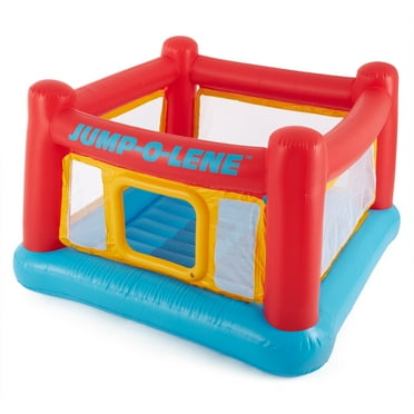 Open Box INTEX Inflatable Jump-O-Lene Ball Pit Playhouse Bounce House Ages 3-6