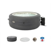 INTEX SimpleSpa Bubble Massage 4 Person Inflatable Hot Tub Spa w/ Jets
