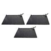 INTEX Solar Water Heater Mat for Above Ground Swimming Pool, Black 3 Pack