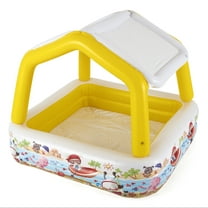 Open Box INTEX Sun & Shade Inflatable Kids Swimming Pool w/ Canopy