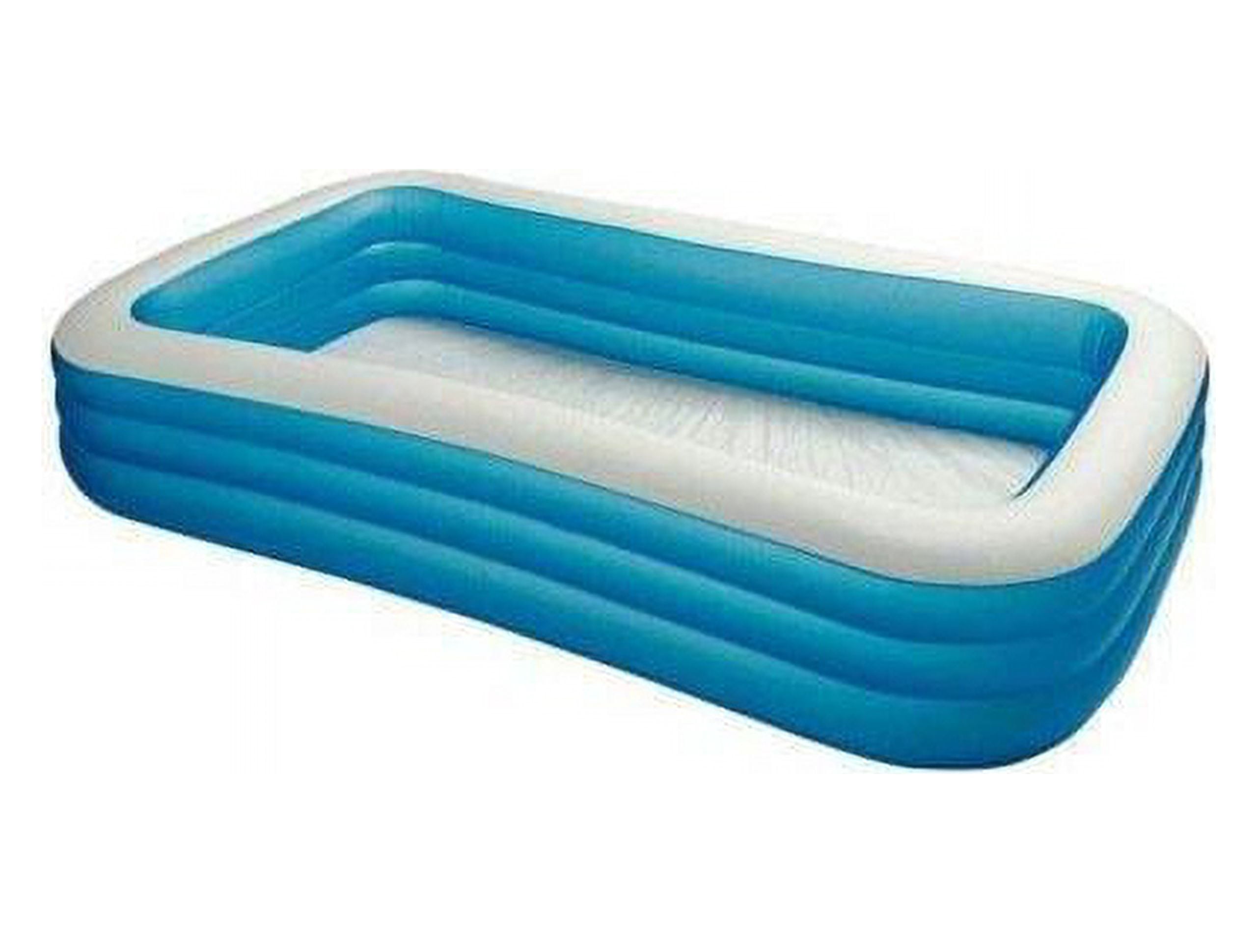 Intex - 58484NP - Frosted Rectangular Pool - Blue Color