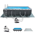 thumbnail image 1 of INTEX 18ft x 9ft x 52in Ultra XTR Above Ground Pool and Solar Pool Cover, 1 of 9