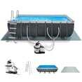 thumbnail image 1 of INTEX 18ft x 9ft x 52in Ultra XTR Above Ground Pool and Solar Pool Cover, 1 of 9