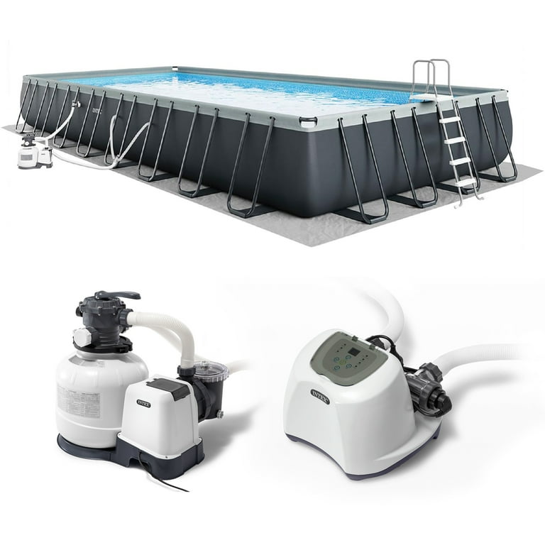 INTEX Ultra XTR 32'x16'x52” Above Ground Pool Set with Filter Pump