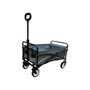 INTEXCA Mini Foldable Multi-Function Wagon for Shopping, Travel - Grey