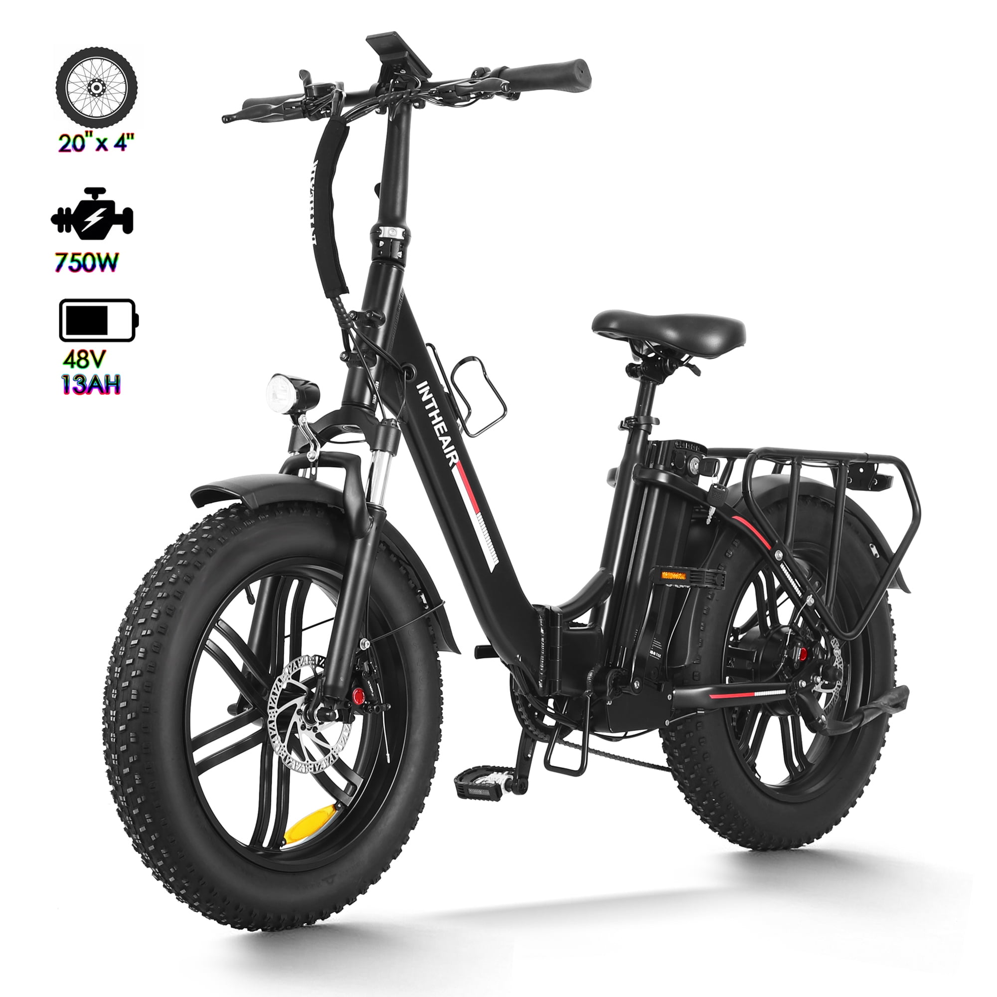 INTHEAIR RANGER Bicicleta Eléctica Plegable 20 x Uruguay Ubuy
