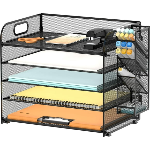 Vertical Paper Holder For Desk