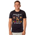 thumbnail image 1 of INTIMO Mens' Llama Would You Say I Have A Plethora Of Pinatas Shirt, 1 of 4