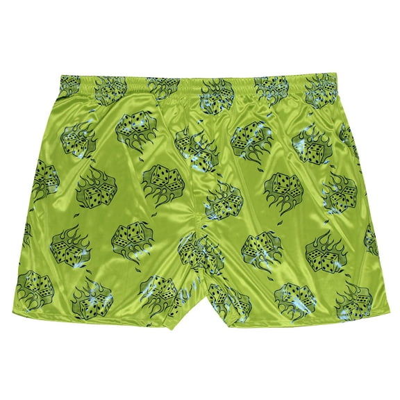 INTIMO Mens' Metallic All-Over Foil Print Boxer Shorts Underwear Sleepwear Loungewear