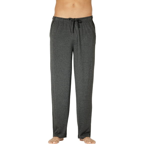 INTIMO Mens' Soft Knit Polyester Blend Lounge Pajama Pant Sleep Casual Loungewear Sleepwear