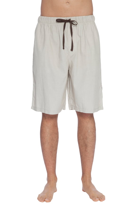 INTIMO Men's Bamboo Jam Soft Rayon-Blend Sleep Pajama Shorts