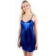 thumbnail image 1 of INTIMO Womens' Liquid Metallic Chemise Lingerie Loungewear Sleepwear Pajama, 1 of 5