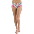 thumbnail image 1 of INTIMO Womens' Printed Boy-Short Panty Cotton-Blend Underwear, 1 of 4