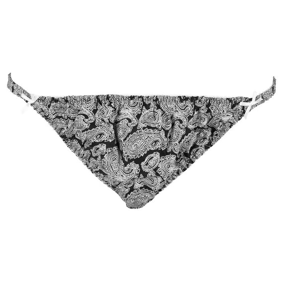 INTIMO Womens' Classic Silk String Bikini Party Underwear Panties