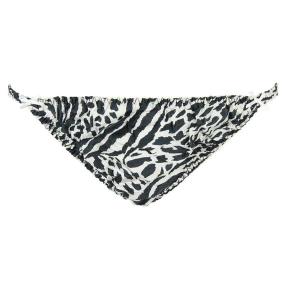 INTIMO Womens' Classic Silk String Bikini Party Underwear Panties