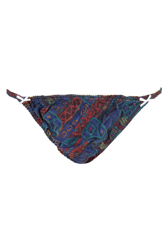 INTIMO Womens' Classic Silk String Bikini Party Underwear Panties