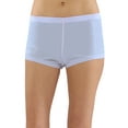 thumbnail image 1 of INTIMO Womens Comfy Boyshort Underwear Brief, 1 of 3