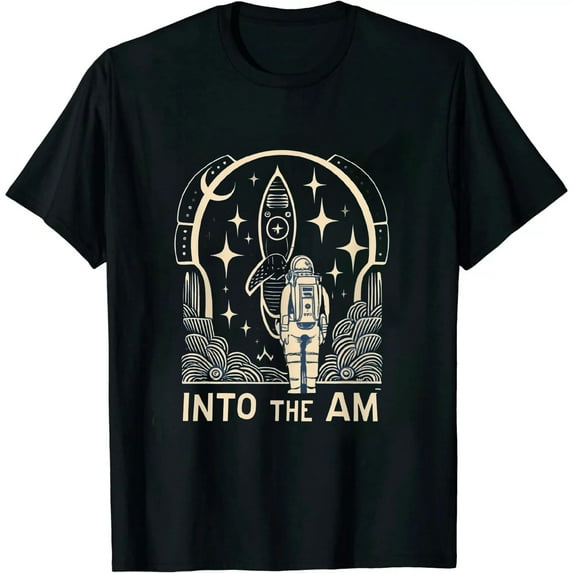 INTO THE AM Premium Graphic Tees Men - Cool Design T Shirts for Guys