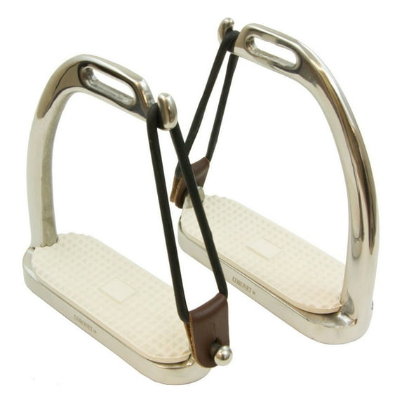 INTREPID INTERNATIONAL Irons Peacock Fillis SS w/Pads & Black Rubber Rings, Size: 4 1/4 (213017P)