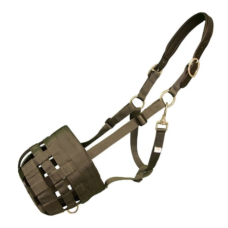 INTREPID INTERNATIONAL MUZZLE DELUXE GRAZING COB W/LTHR CROWN (BF03L)