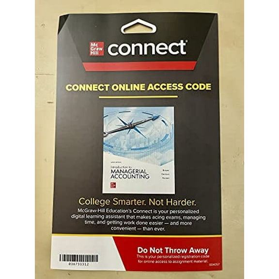 INTRO.TO MANAGERIAL...-CONNECT ACCE, 9781264263752, 1264263759, Paperback,