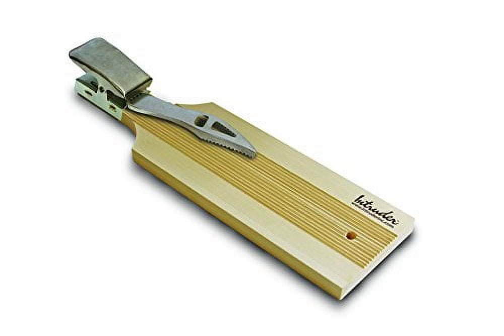 INTRUDER 18" Hardwood Fish Fillet Board with Fishing Clip, Cleaning