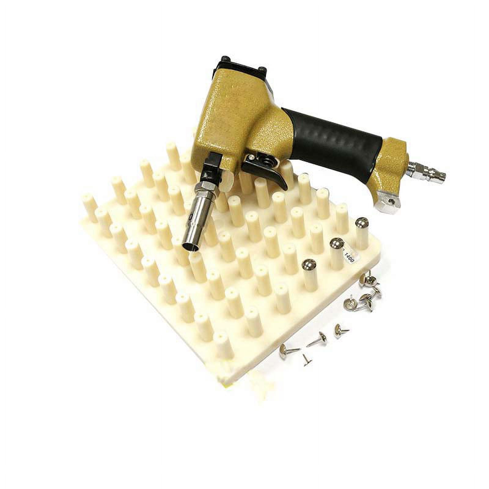 INTSUPERMAI 0.56" Pneumatic Nail Gun Tacks Push Pin Gun Nailer for Upholstery Furniture